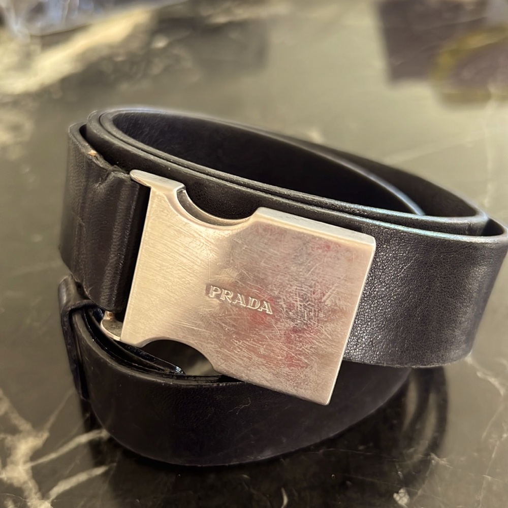 Authentic Prada belt